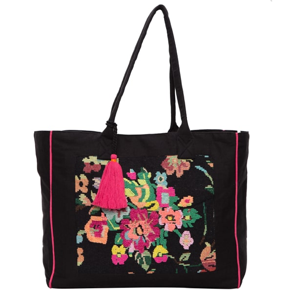 Jacquard Hand Beaded Shopper Bag – SB284 (Buy 1 Get 1 Free!!)