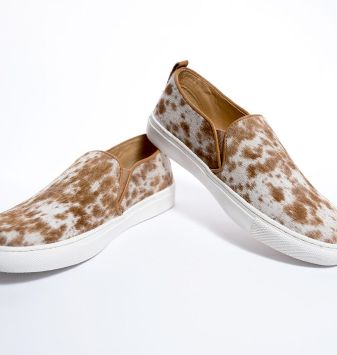 Comfy Hairon Shoes Cowhide Footwear (Shoe60 – Min 6pcs)