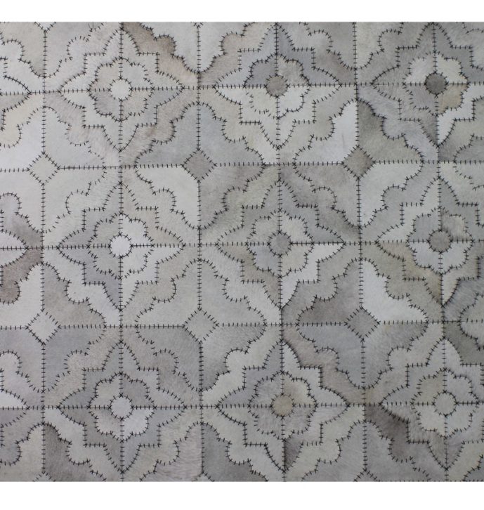 Patchwork Cowhide Carpet – No.45 (230L X 150H)