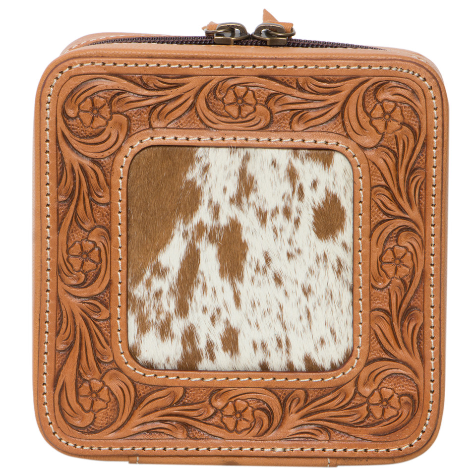 Wholesale Cowhide Leather Jewelry Storage Bags 