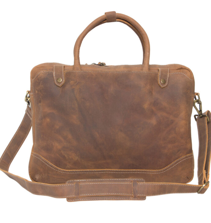 Antique Leather Laptop Bag – YK03