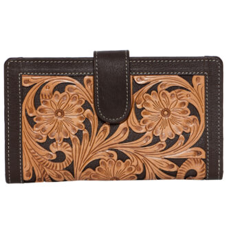 TLW25 brown tooled leather wallet 330x348 Home Modern